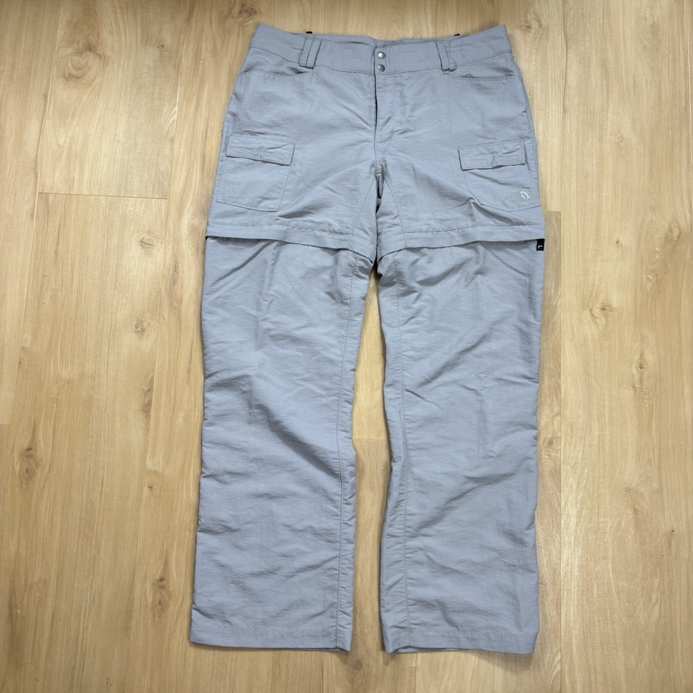 The North Face Women's Light Gray Convertible Hiking Pants